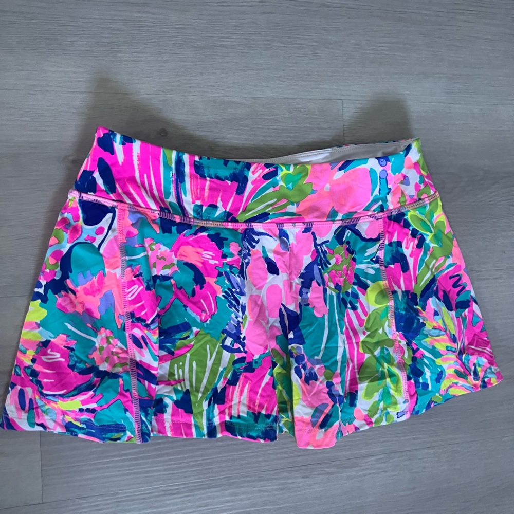 LILLY PULITZER SMALL GUMBO LIMBO SKORT RARE